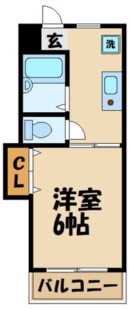 アトラス調布の物件間取画像